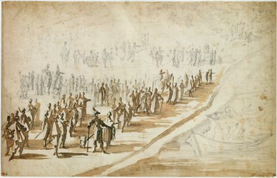 Luigi XIII (1601-43) e il Cardinale Richelieu (1585-1642) all